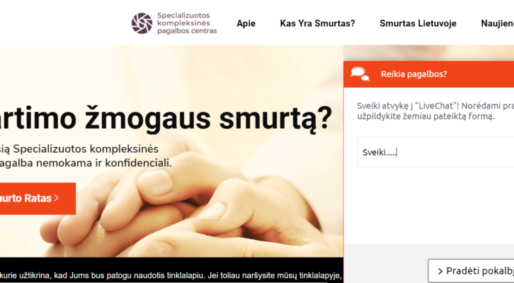 Gyvas pokalbis (live chat) – dar vienas būdas padėti smurto aukoms